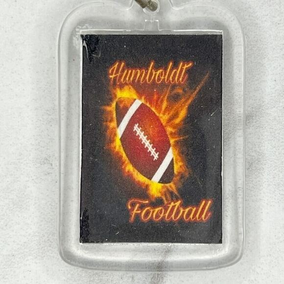 Humboldt Football Double Sided Keychain Keyring - Picture 4 of 7
